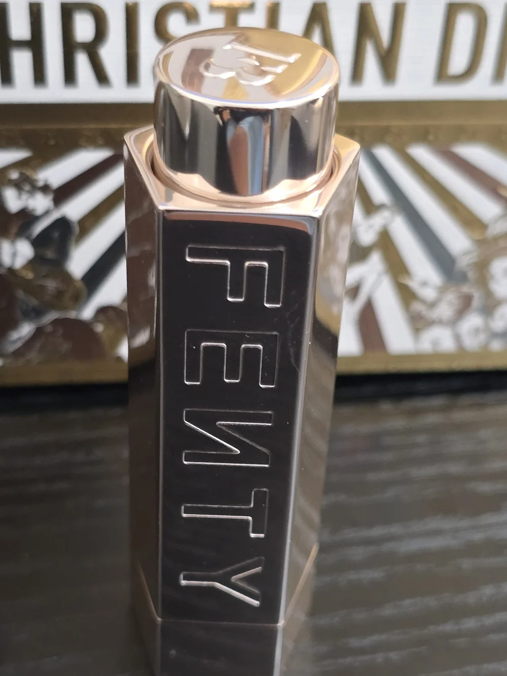 Fenty Beauty Icon Semi-Matte Refillable Lipstick in Rowdy Roadie NWOB